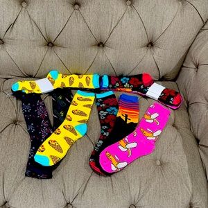Brand New with Tags Color comfortable sock set.